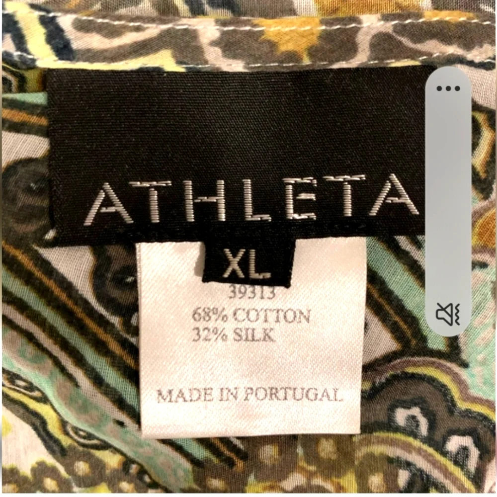 Athleta Blue and Green Swim Coverup - Picture 5 of 5